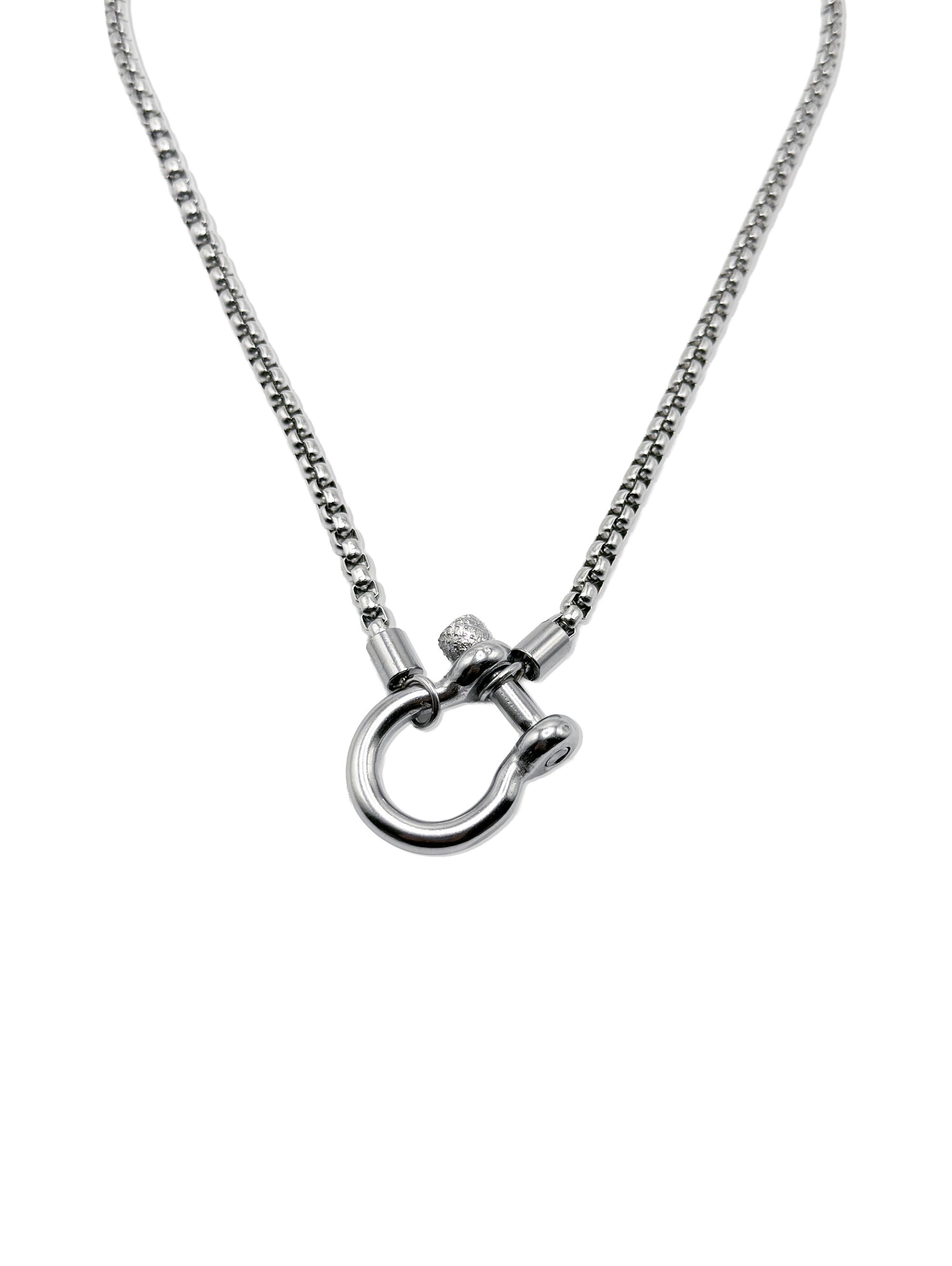 BOUND//NECKLACE SILVER